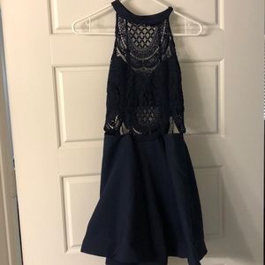 Navy Blue Dress